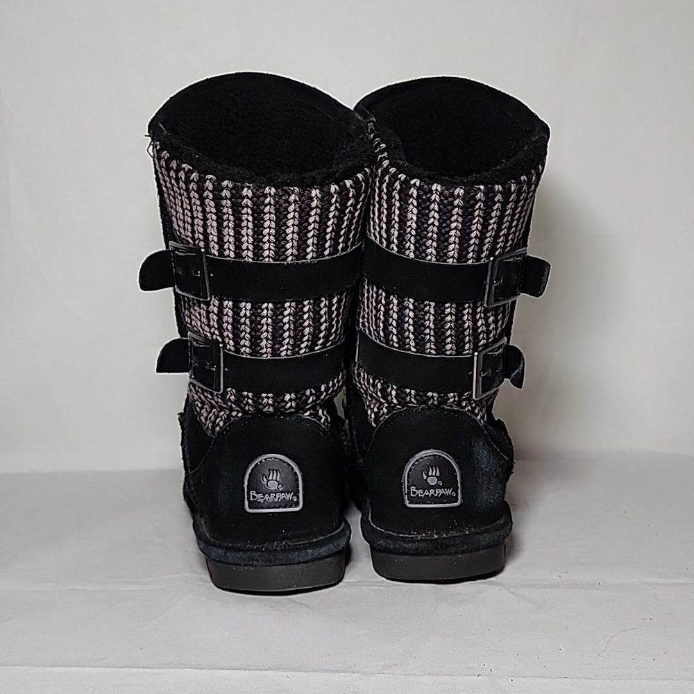 🤎women's BearPaw Boots sz 8 Boshie Sheep Leather Stain Water Resistant
